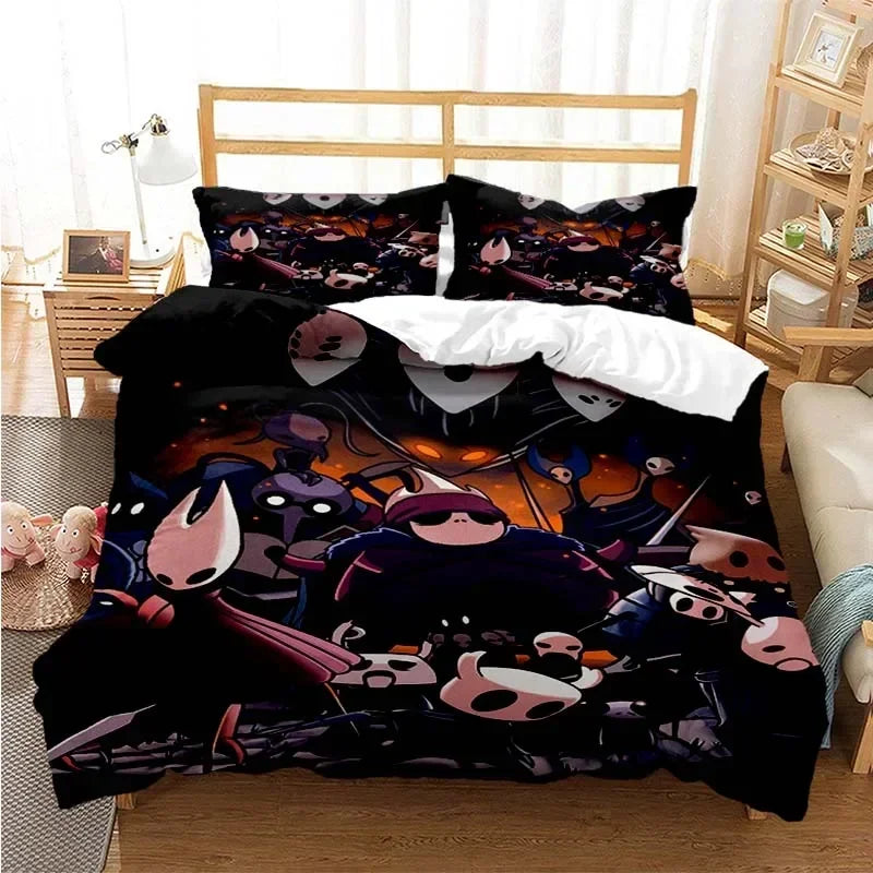 Game Hollow Knight 3D Print Comfortable Duvet Cover Set Pillowcase Room Decoration Home Textile Hollow Knights Duvet Cover Set