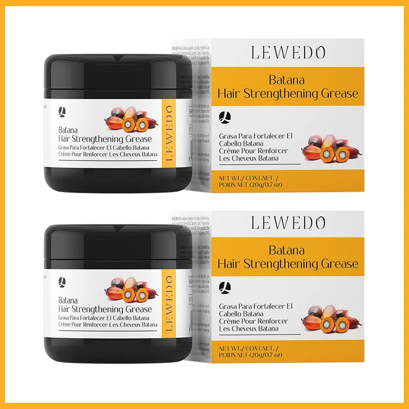 Hair Butter Cream Organic Batana Solid Oil Hair Growth Butter Hair Mask  100% Natural Moisturize Repair Increase Hair Thickness