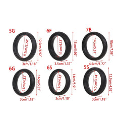 Baby Cart Tire Replacement Outer Tire Pushchair Pram Tubeless Tyre Stroller Wheel Casing Outer Cover Trolley Wheel Accessories