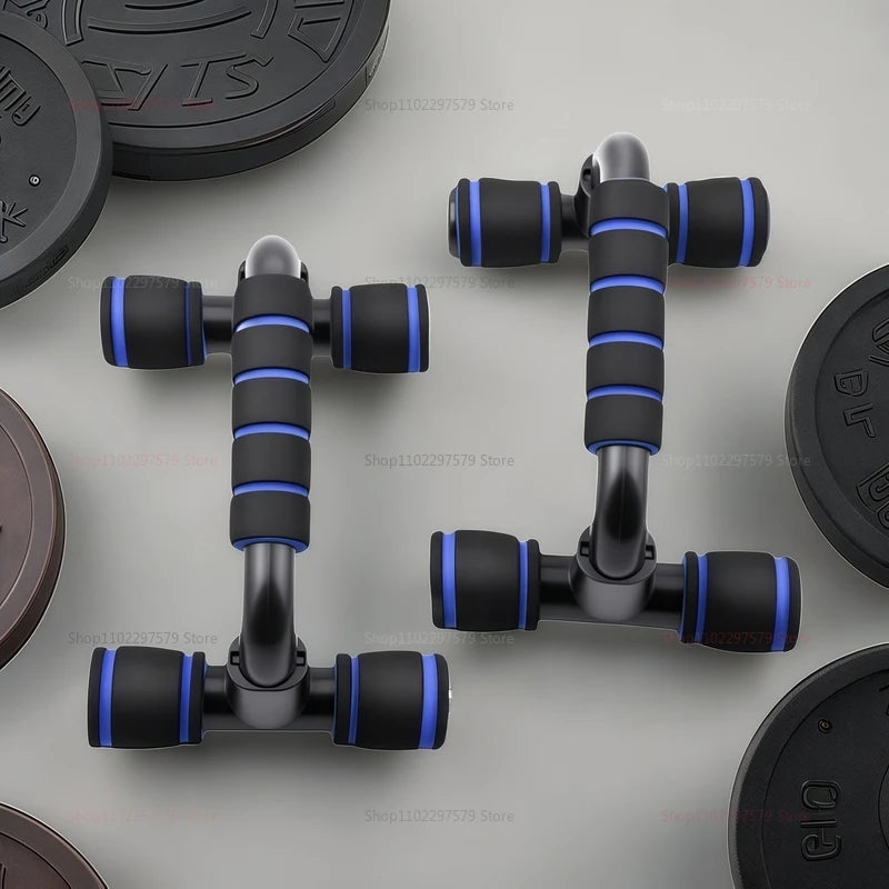 I-Shaped Prone Push-Up Support Fitness Equipment for Chest Muscle Training Home Gym Foam Push-Up Stand Exercise Equipment
