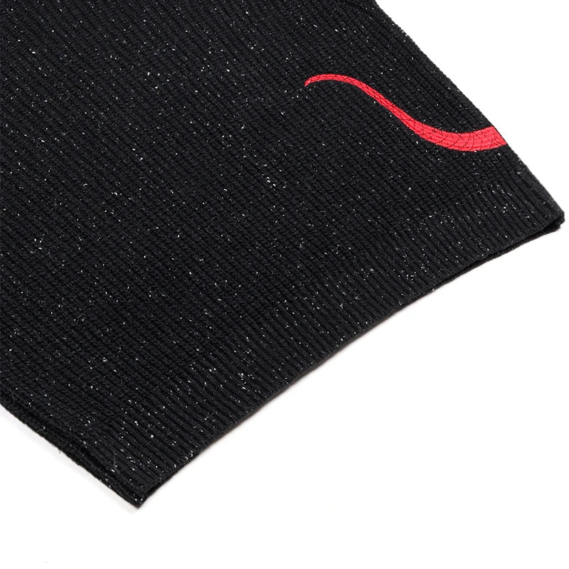 TS Reputation Mockneck Cropped Knit Sweater Snake Embroidery Women Pullover Autumn Winter Warm Thick Knitwear Coat Taylor's Tops