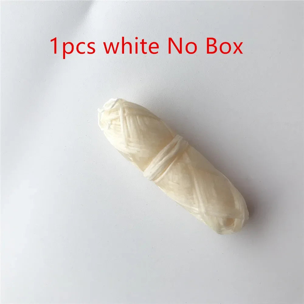 Organic Bamboo Fibre Dental Floss with Activated Charcoal Floss Zero Waste Glass Jar Natural Silk Spools Bamboo Dental Floss 30m