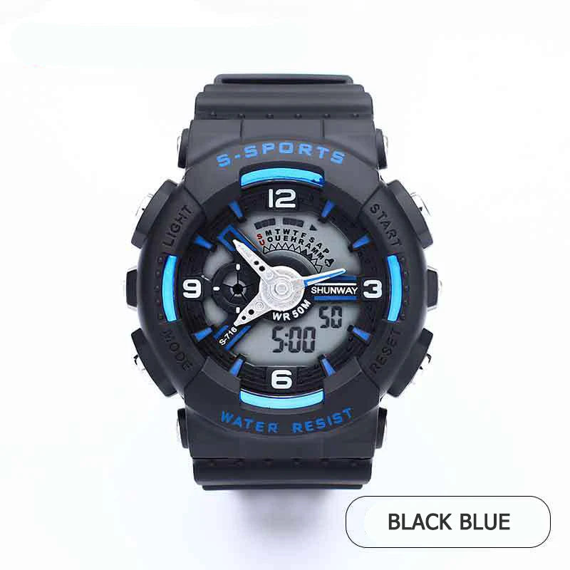 CE120 Casual and fashionable Men watch, waterproof night light display electronic watches, sports clock, gift watches for man