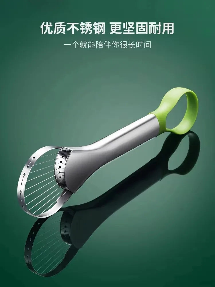 Avocado Knife Gadget Stainless Steel Cutters Kitchen Gadgets Fruit Cutting Artifact All for Kitchen and Home Dragon Fruit Slices